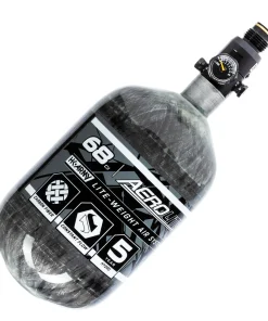 HK Army AeroLite Carbon Fiber Tank - 68ci / 4500psi - Clear