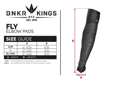 Bunkerkings Fly Compression Elbow Pads - Image 2