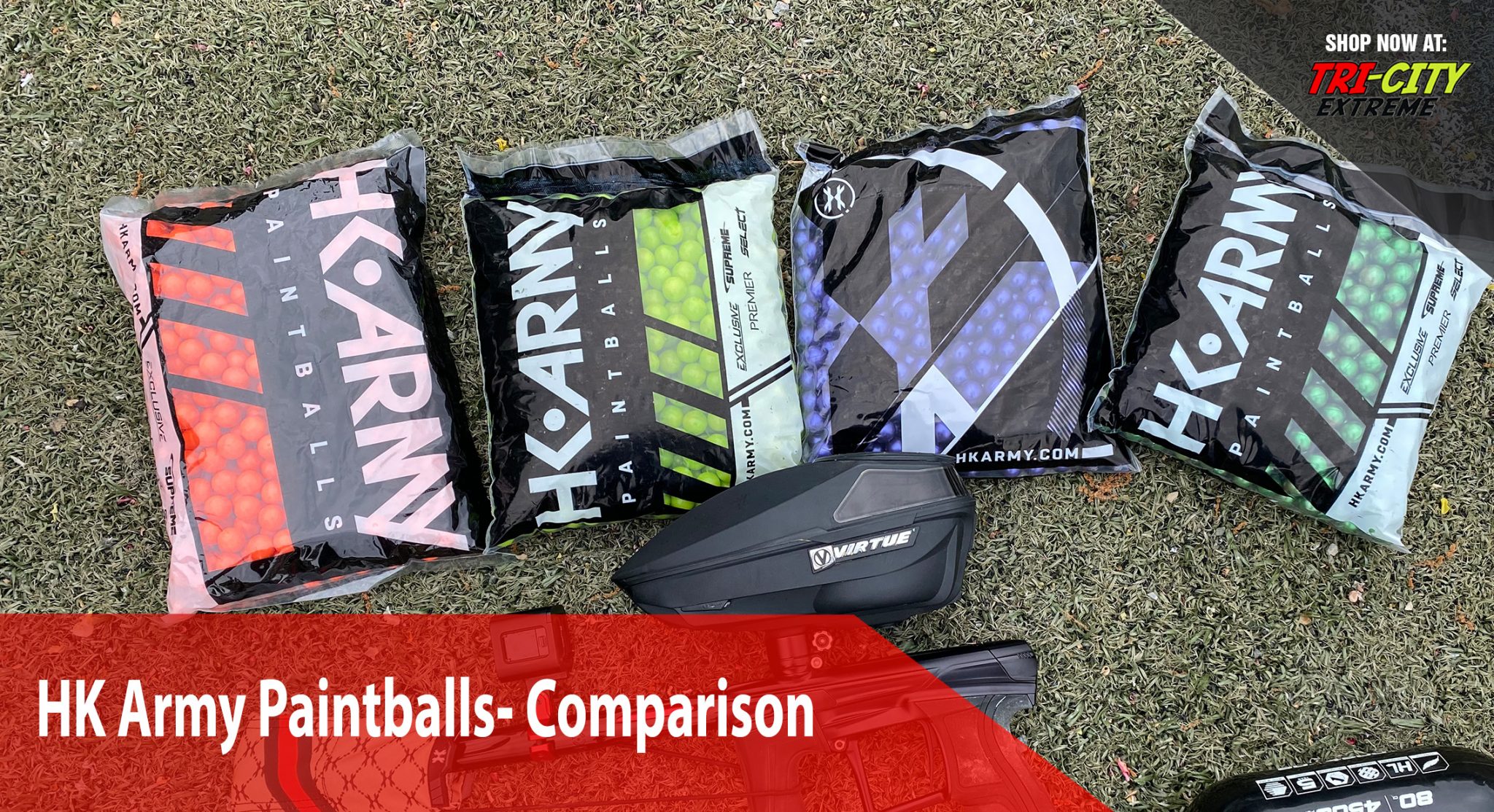 HK Army Paintballs Comparison • TriCity Extreme