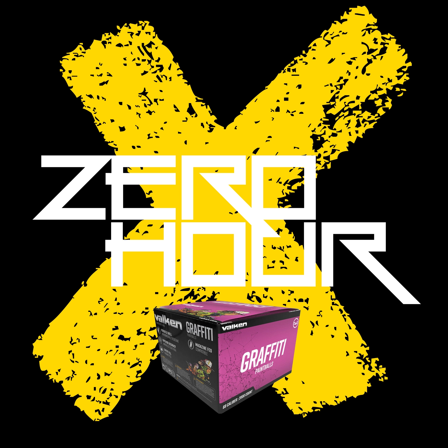 Zero Hour: X – Graffiti Paintball Case - Tri-City Extreme