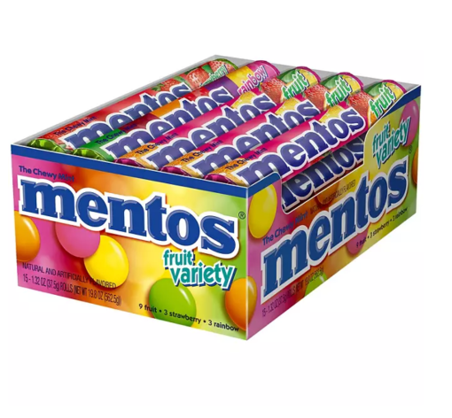 Mentos Fruit Variety