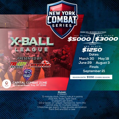 Capital Combat Zone 2025 Xball League