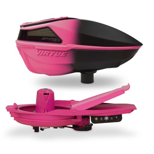 Virtue Spire V Paintball Loader - Pink Black Fade - Image 3