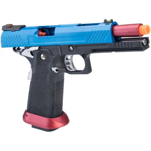 AW Custom Hi-Capa Competition Grade Gas Blowback Airsoft Pistol (Color: Patriot / Gun Only) - Image 2