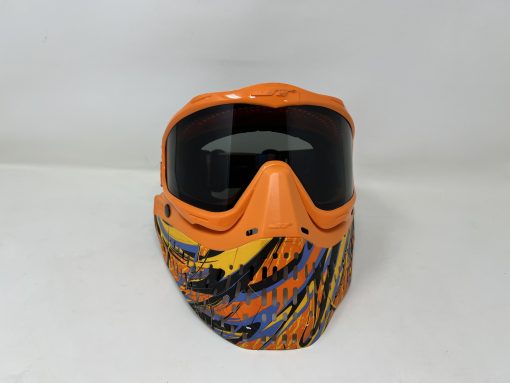 Jt Proflex paintball mask- Blaster Orange and smoke lens - Image 2