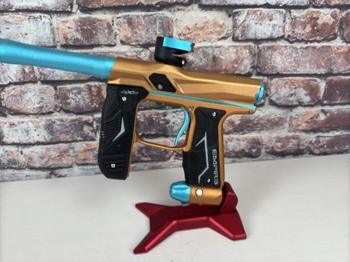 Empire Axe 2.0 Paintball gun - Dust Orange/ Aqua - Used - Image 5