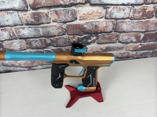 Empire Axe 2.0 Paintball gun - Dust Orange/ Aqua - Used - Image 6