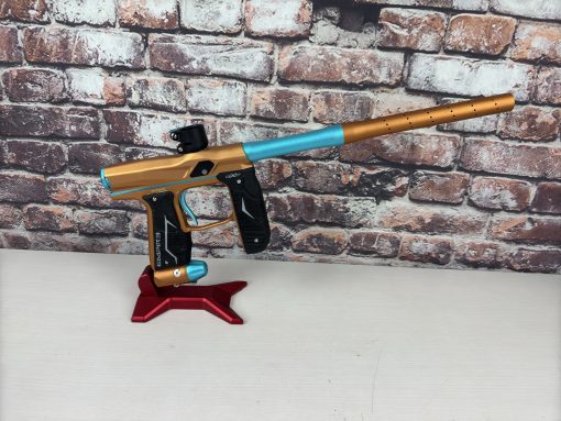 Empire Axe 2.0 Paintball gun - Dust Orange/ Aqua - Used - Image 9