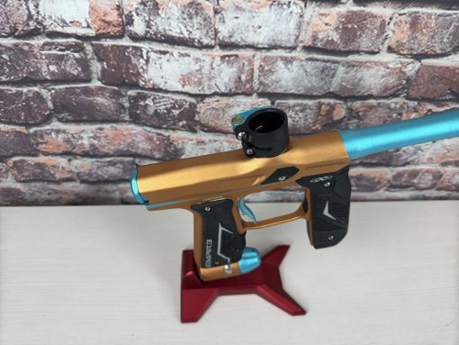 Empire Axe 2.0 Paintball gun - Dust Orange/ Aqua - Used - Image 11