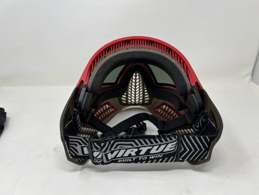 Virtue Vio Ascends paintball mask- Red- Used - Image 2