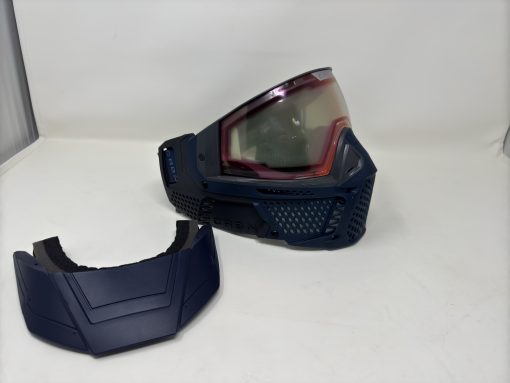 Carbon Paintball Mask- Zero- Less Coverage-  SLD Royal