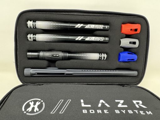 HK Army Lazr Barrel Kit – Autococker- Dust Black- Used - Image 3