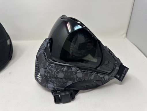 Push Unite Paintball Mask- Sandana Black- Used - Image 2