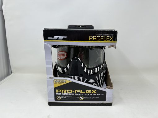 JT Proflex paintball mask- Zebra - Used - Image 3