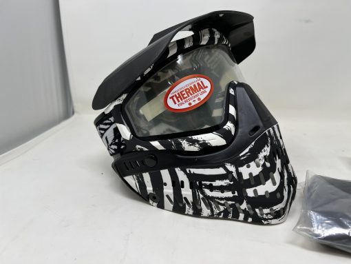 JT Proflex paintball mask- Zebra - Used - Image 5