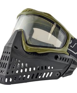 JT Proflex Thermal Paintball Mask- Black with Olive Frame