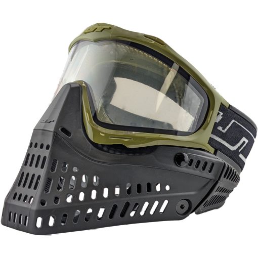 JT Proflex Thermal Paintball Mask- Black with Olive Frame
