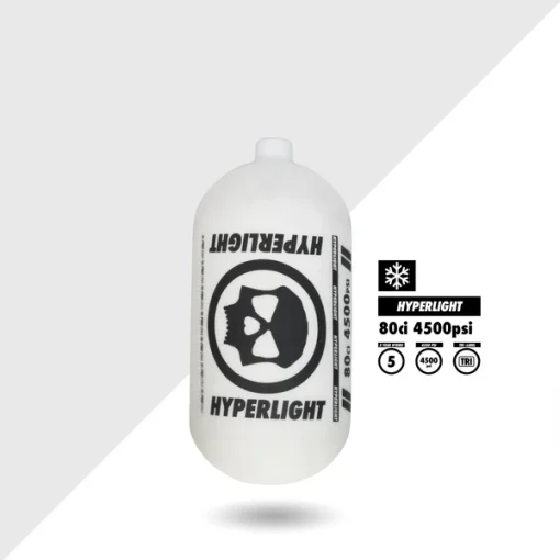 Infamous Pro DNA Hyperlight Blem Air Tank 80CI- White/Black Frozen