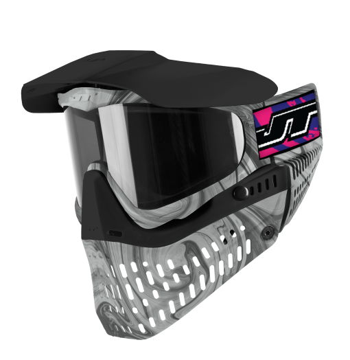 JT Spectra Proflex LE Goggle BN Marble Light Gray Black Home w Pink Strap