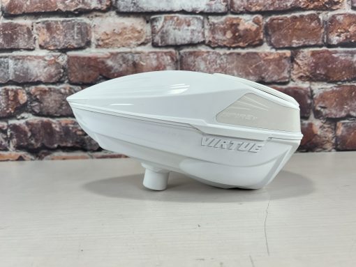 Virtue Spire V Paintball loader  – White - Used - Image 4