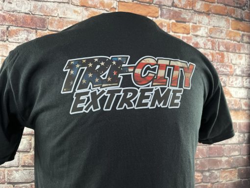 Tri City Extreme All American T-Shirt- Black - Image 3