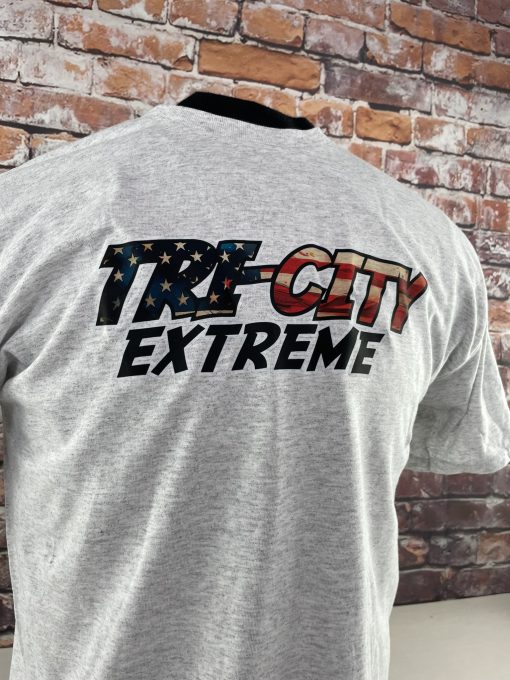 Tri City Extreme All American T-Shirt- Ash - Image 2