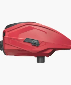 Alternative view of Carbon Paintball DRV Loader- Red