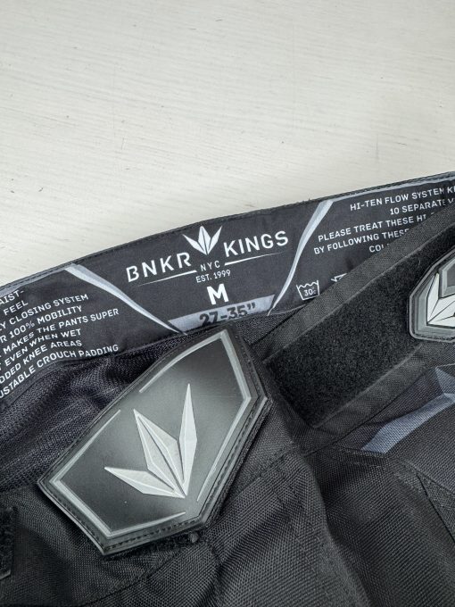 Bunker Kings V2 Supreme Paintball pants  -Black - Medium - Image 3