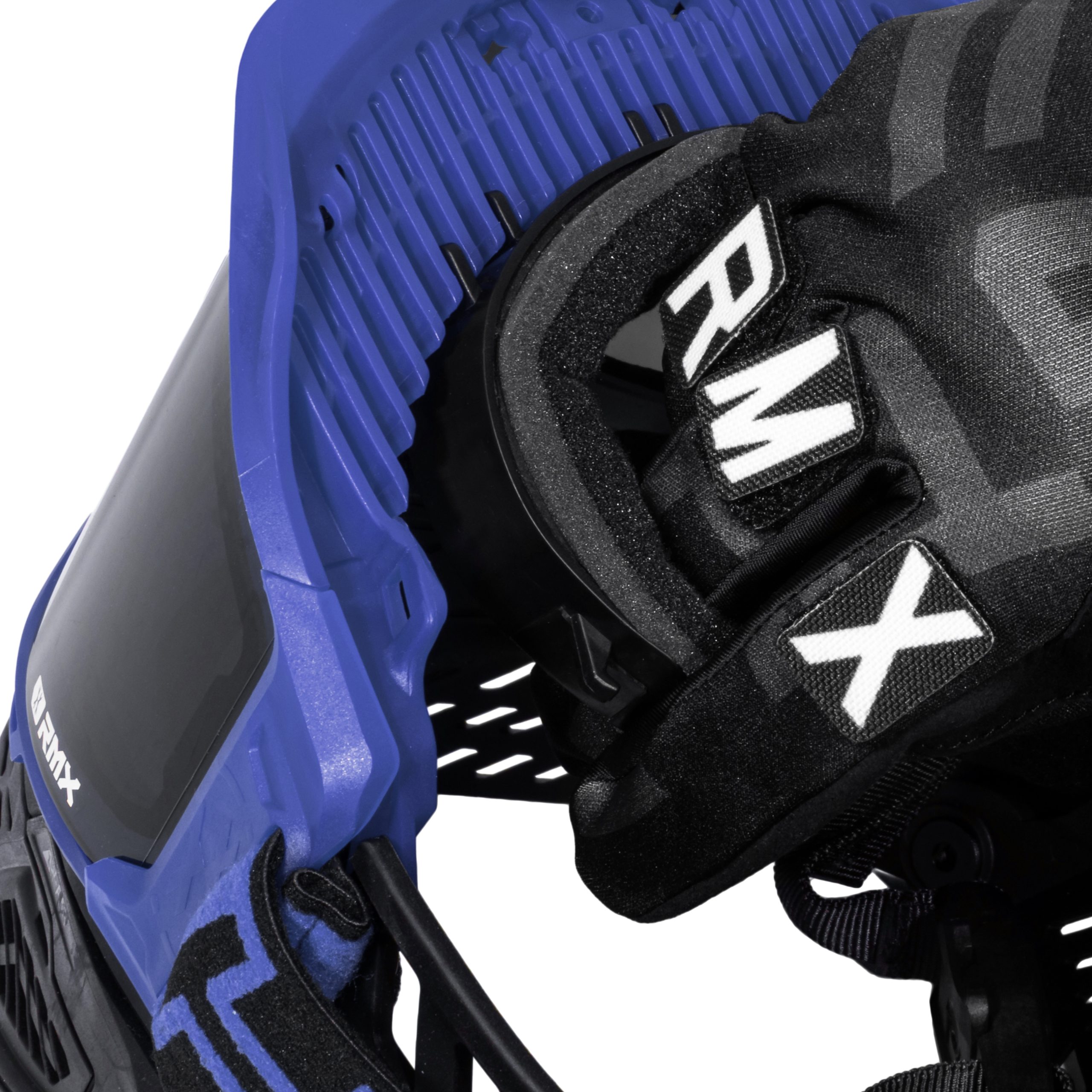 HK Army RMX Paintball Airsoft Mask- Blue - Image 3