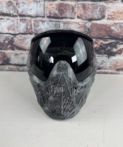 Alternative view of Bunkerkings CMD paintball mask- Black Highlander