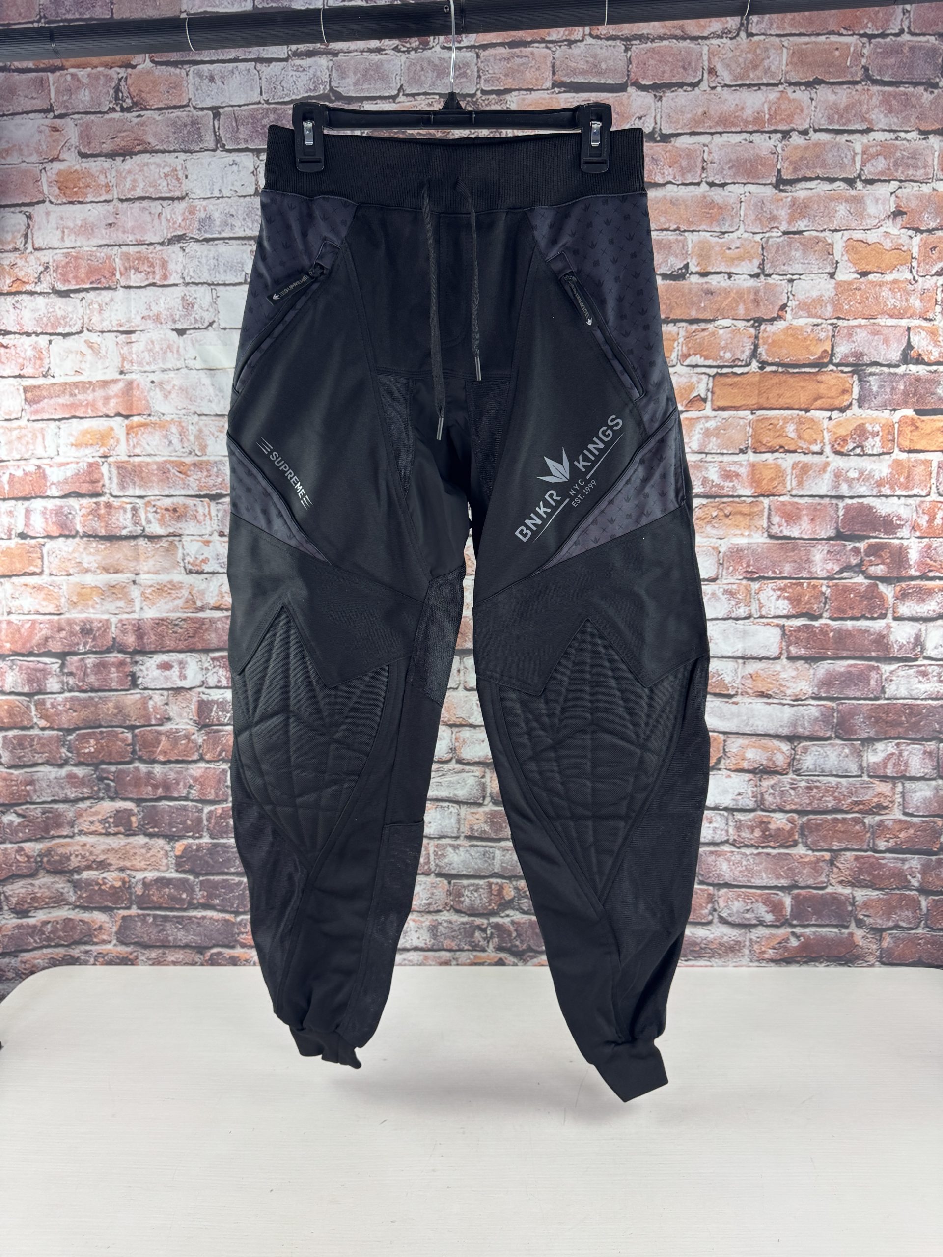 Bunkerkings Supreme Jogger Paintball pants -Black - XLarge
