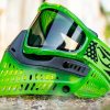 JT Spectra Proflex Goggle System Lucky 15 Ice Lime with Clear Lens w MCS