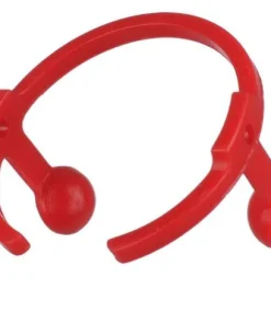 Dye Eye Pipe- Ball Detent, Red