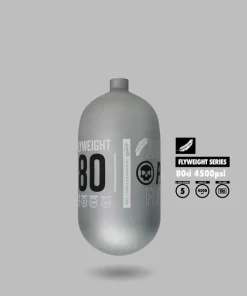 Infamous Infamous PRO DNA™ FLYWEIGHT AIR TANK 80CI - MATTE SILVER