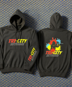 Tri City Extreme Playing Hoodie – Black