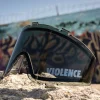 JT Spectra Proflex Lens- Smoke with Silver Violence Logo