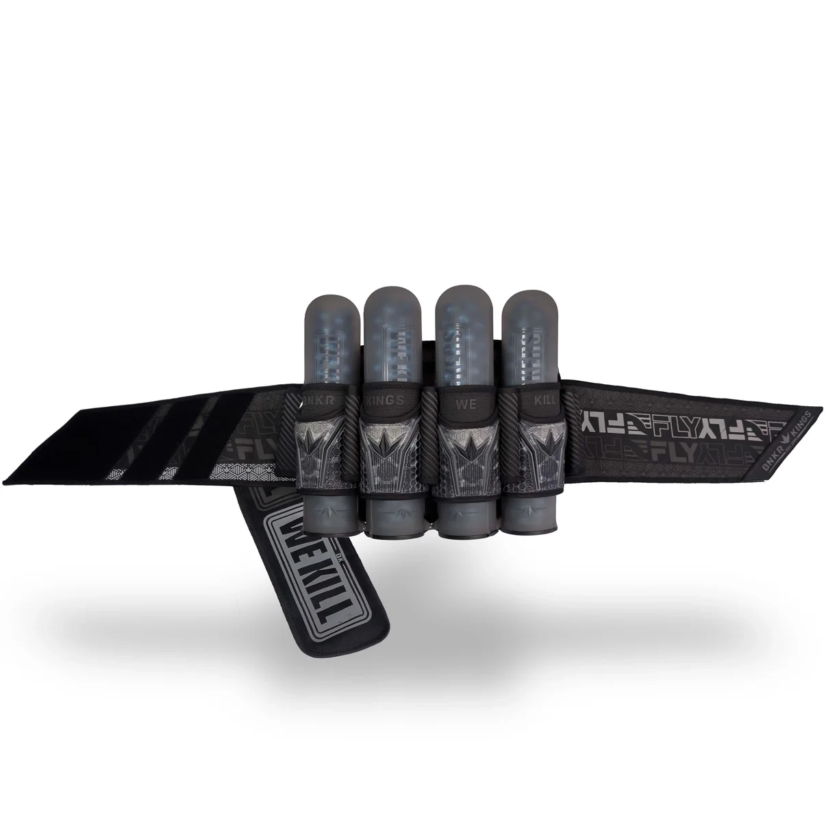 Bunkerkings Fly2 Pack 4+7 - Black Skull