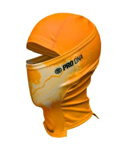 Infamous Sheisty Balaclava Headwrap- Orange UV Glowtanium