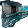 JT ProFlex Paintball Mask - Marble Sea Dogs Blue Nose Away