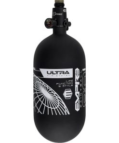 Empire FLO Pro Ultra Light Tank 80ci - Black Tank with White Logo