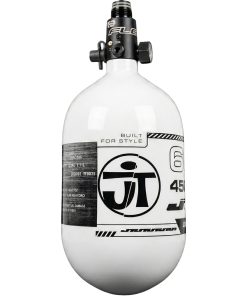 Alternative view of JT Flo Pro Ultra Light Tank 68ci - White Tank with Black Logo