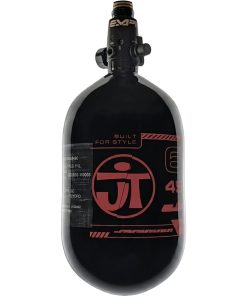 Alternative view of JT Flo Pro Ultra Light Tank 68ci - Black Tank with Red Logo
