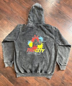 Alternative view of Tri City Extreme Playing Hoodie – Stone
