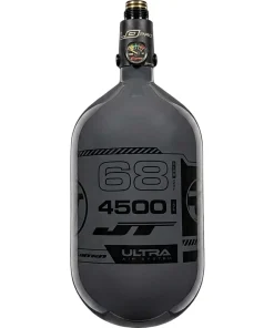 JT Flo Pro Ultra Light Tank 68ci - Gray Tank with Black Logo