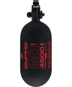Empire FLO Pro Ultra Light Tank 80ci - Black Tank with Red Logo
