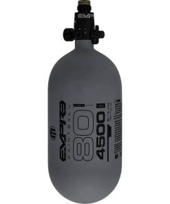 Empire FLO Pro Ultra Light Tank 80ci - Gray Tank with Black Logo