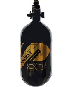 Alternative view of JT Flo Pro Ultra Light Tank 80ci - Black with Gold Mirror Logo