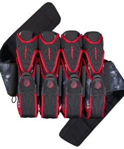 Dye Paintball Assault Pack Pro Harness - Dyecam Red- 4+5