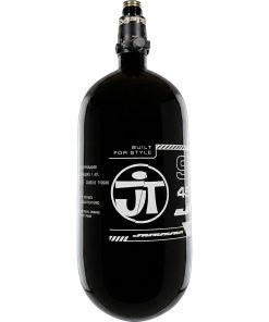 Alternative view of JT Ultra Light 90ci Tank w/ FLO Pro Reg - Black with White Logo