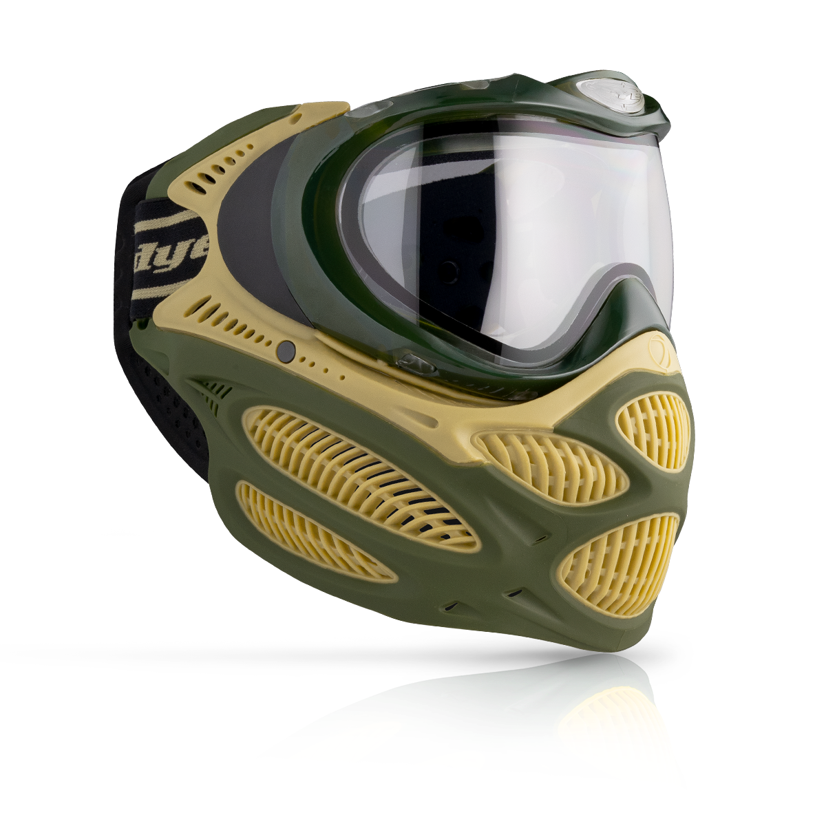 Dye I3 Pro Goggle- Tac Olive